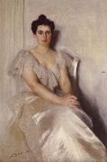 Anders Zorn Mrs Frances Cleveland oil